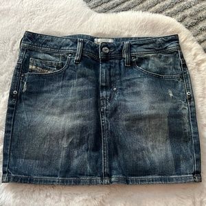 Diesel Mini Denim Skirt (size 28)